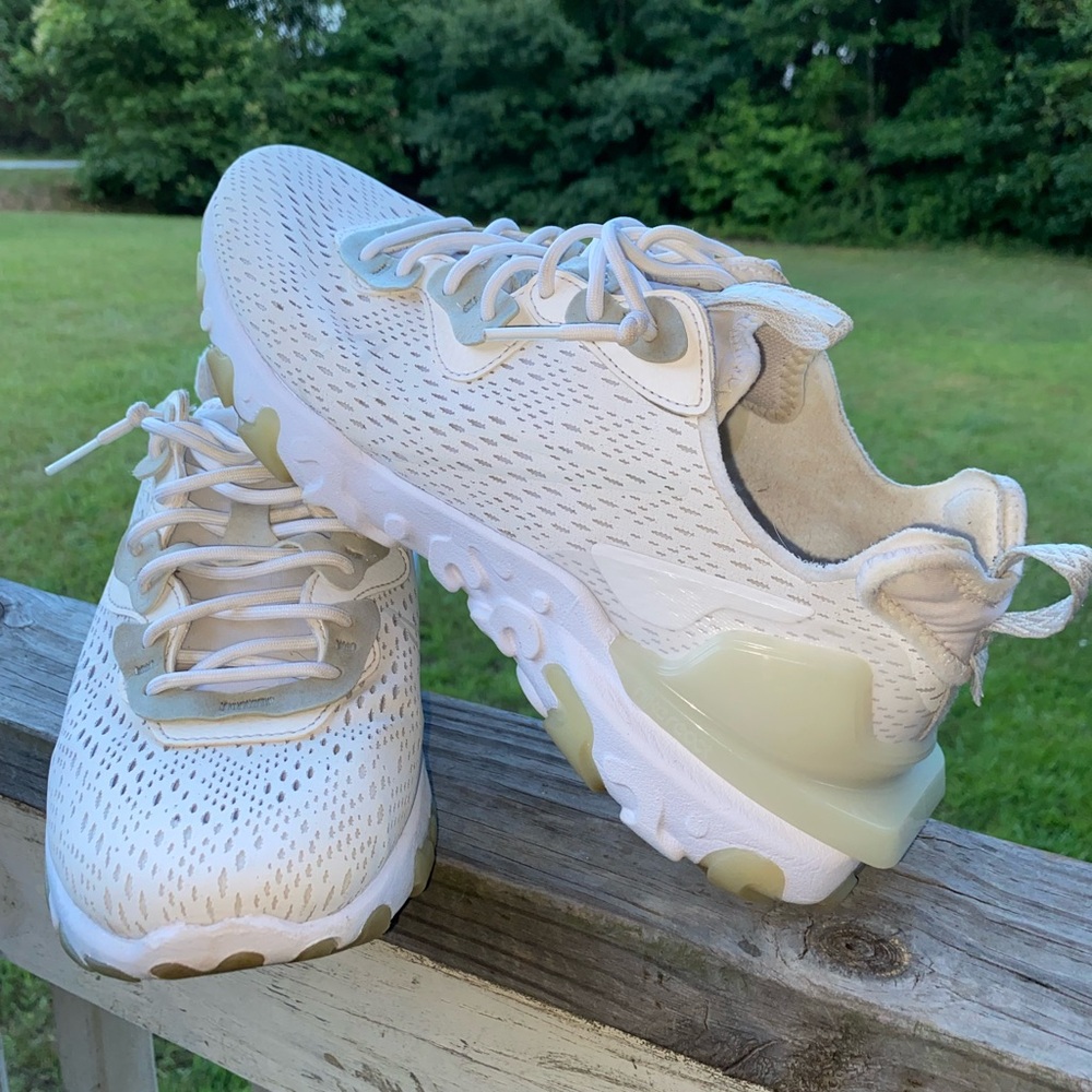 Nike Cream and White Sneakers
